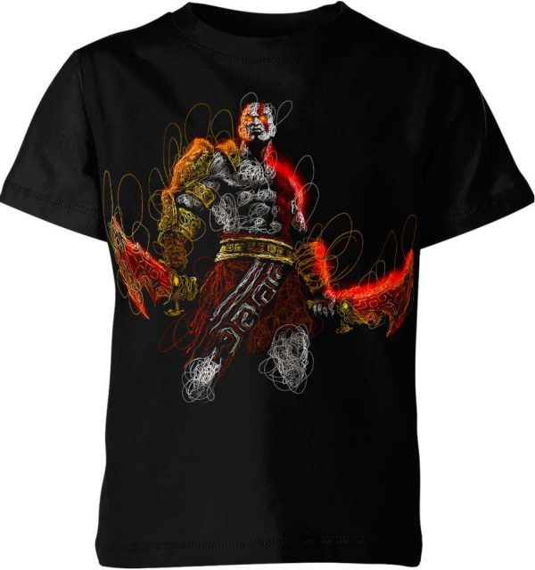 Kratos From God of Wars Shirt Jezsport.com