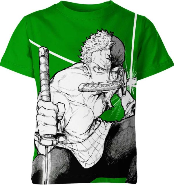 Roronoa Zoro From One Piece Shirt Jezsport.com