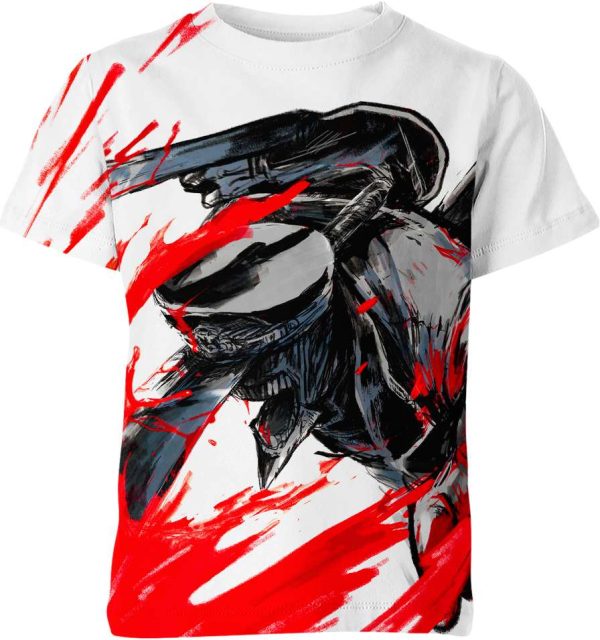 Katana Man From Chainsaw Man Shirt Jezsport.com