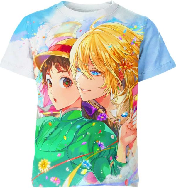 Howl's Moving Castle Shirt Jezsport.com