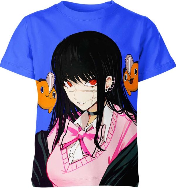 Pochita from chainsaw man Shirt Jezsport.com