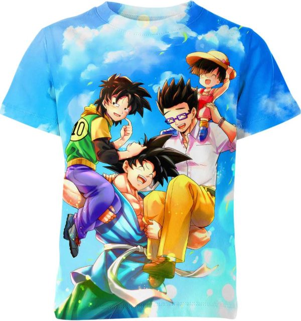 Goku Family From Dragon Ball Z Shirt Jezsport.com