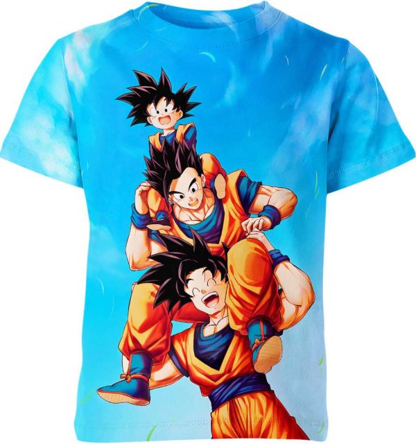 Goku Family From Dragon Ball Z Shirt Jezsport.com