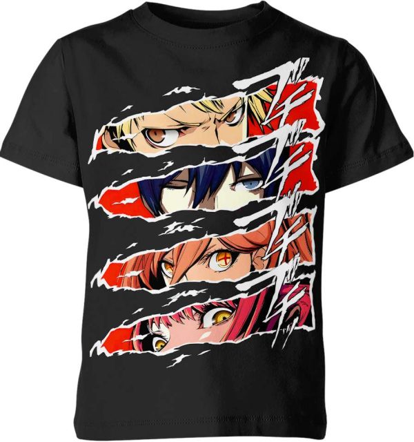 Persona 5 X Chainsaw Man Shirt Jezsport.com