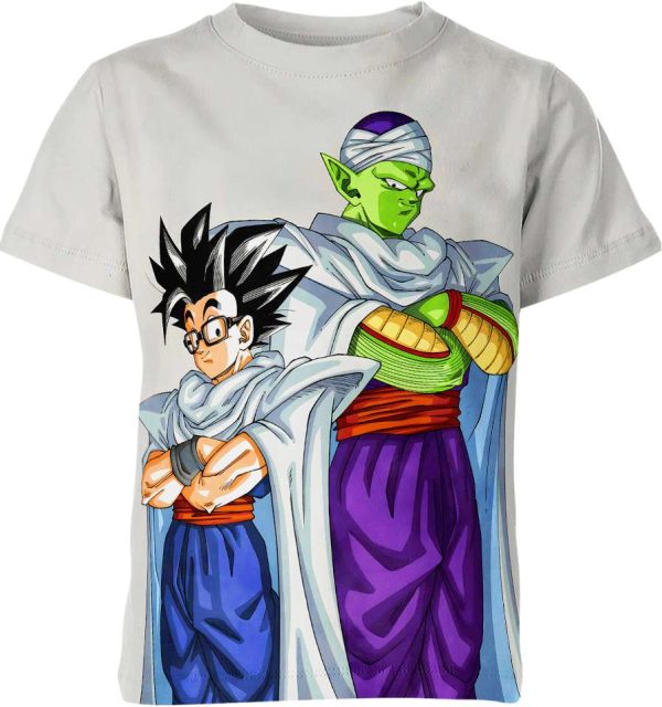 Piccolo And Son Gohan From Dragon Ball Z Shirt Jezsport.com