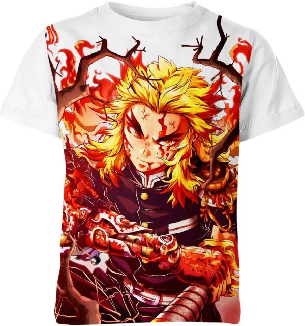 Rengoku From Demon Slayer Shirt Jezsport.com