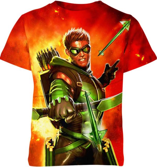 Green Arrow Shirt Jezsport.com