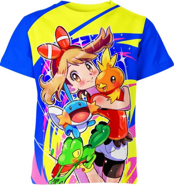 May Mudkip Torchic Treecko Pokemon Shirt Jezsport.com