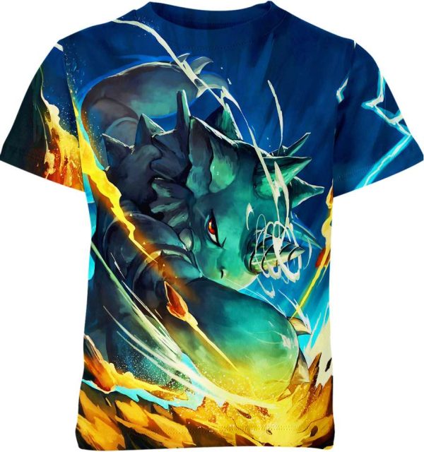 Rhydon From Pokemon Shirt Jezsport.com