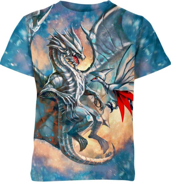 Silver Dragon X Skarmory From Pokemon Shirt Jezsport.com