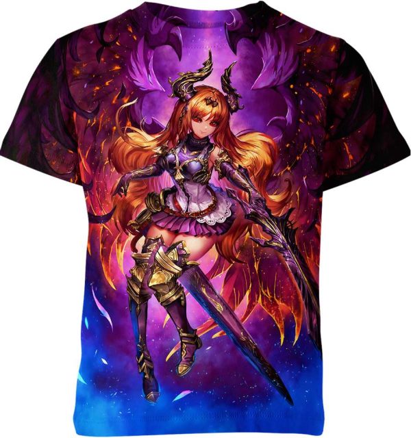 Dark Angel Olivia From Granblue Fantasy Shirt Jezsport.com