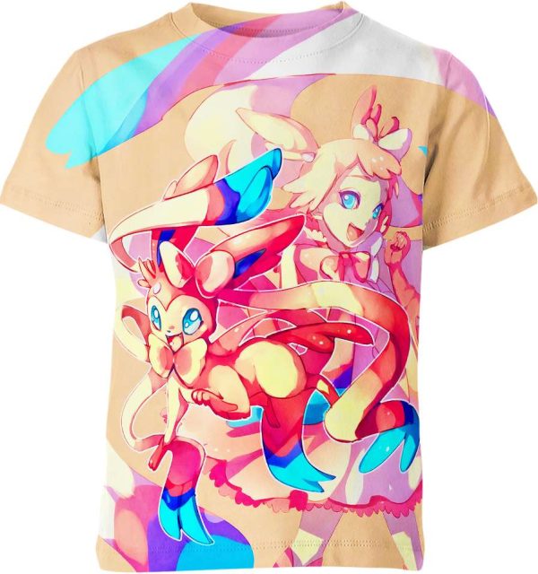 Sylveon From Pokemon Shirt Jezsport.com