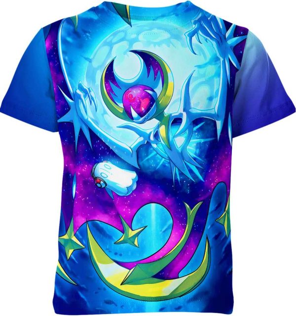 Lunala And Napstablook From Pokemon Shirt Jezsport.com