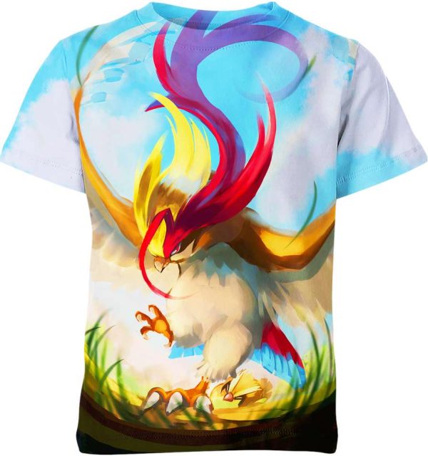 Mega Pidgeot From Pokemon Shirt Jezsport.com