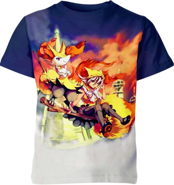 Braixen From Pokemon Shirt Jezsport.com