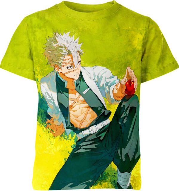 Shinazugawa Sanemi From Demon Slayer Shirt Jezsport.com