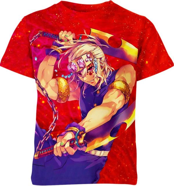 Uzui Tengen From Demon Slayer Shirt Jezsport.com