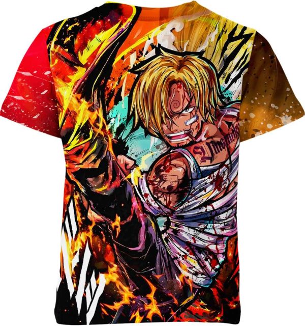 Vinsmoke Sanji From One Piece Shirt Jezsport.com