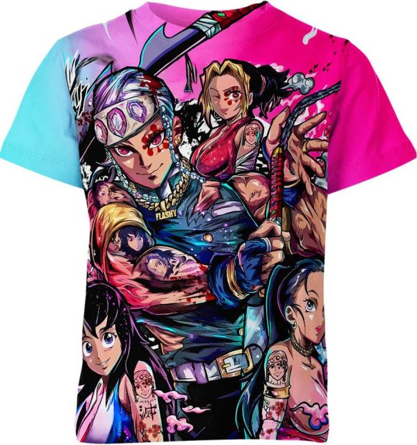 Tengen Uzui From Demon Slayer Shirt Jezsport.com