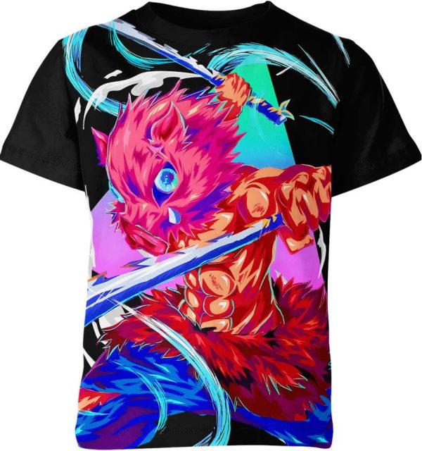 Inosuke Hashibira From Demon Slayer Shirt Jezsport.com