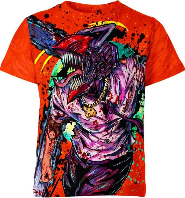 Denji From Chainsaw Man Shirt Jezsport.com