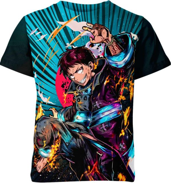 Shinra Kusakabe From Fire Force Shirt Jezsport.com