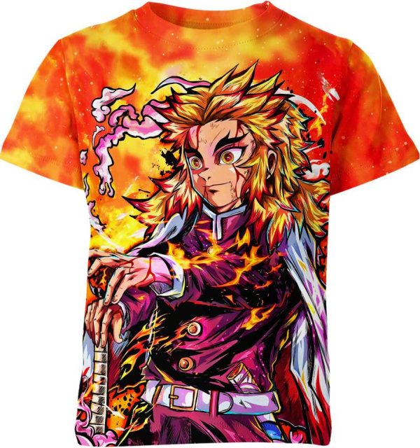 Kyojuro Rengoku From Demon Slayer Shirt Jezsport.com