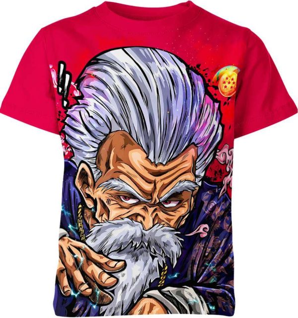 Master Roshi From Dragon Ball Z Shirt Jezsport.com