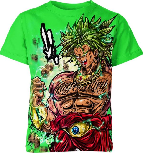 Broly From Dragon Ball Z Shirt Jezsport.com