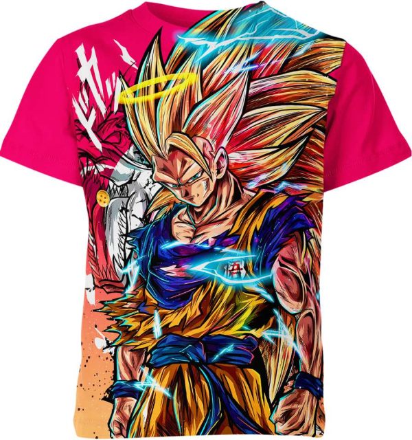 Son Goku From Dragon Ball Z Shirt Jezsport.com