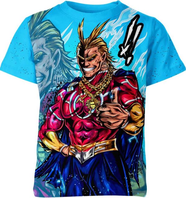 All Might From My Hero Academia Shirt Jezsport.com