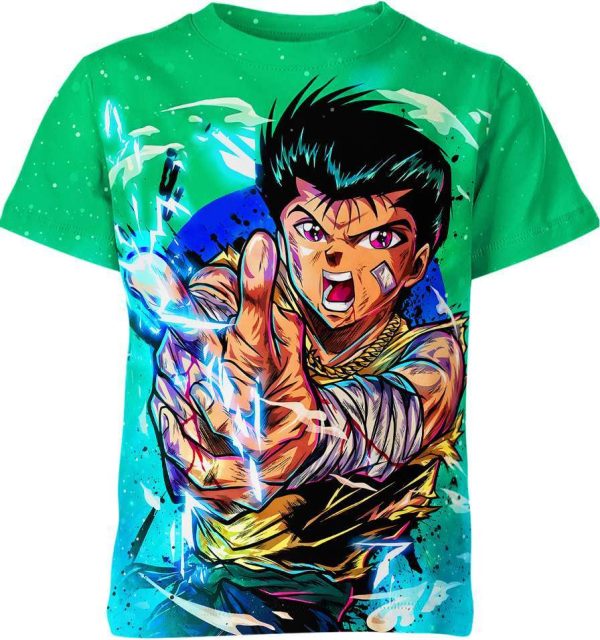 Yusuke Urameshi From Yuyu Hakusho Shirt Jezsport.com