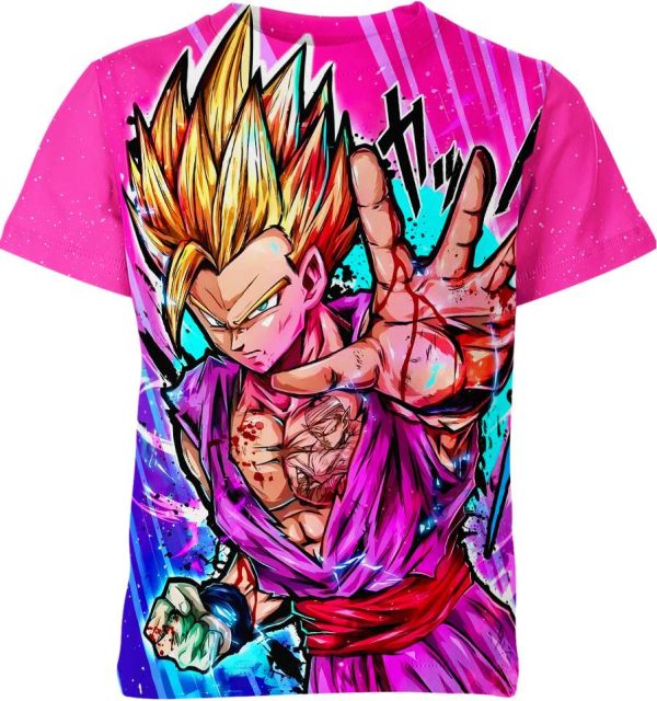 Son Gohan Namek Gear From Dragon Ball Z Shirt Jezsport.com