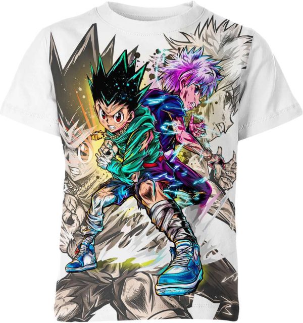 Gon And Killua From Hunter X Hunter Shirt Jezsport.com