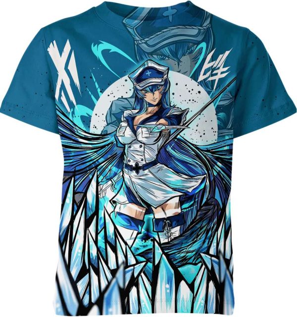 Esdeath From Akame Ga Kill Shirt Jezsport.com