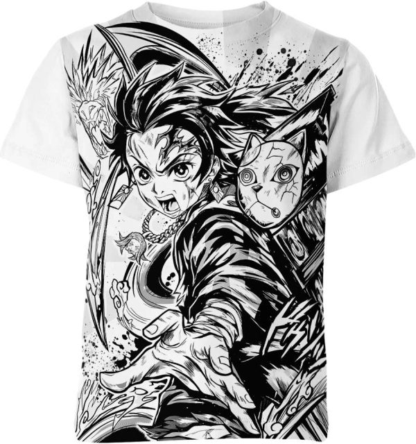 Tanjiro Kamado From Demon Slayer Shirt Jezsport.com