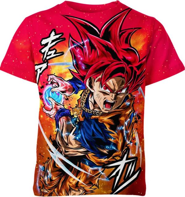 Son Goku From Dragon Ball Z Shirt Jezsport.com