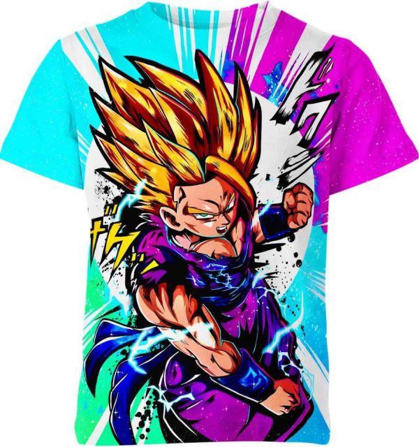 Son Gohan From Dragon Ball Z Shirt Jezsport.com