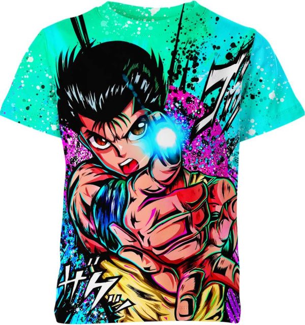 Yusuke Urameshi From Yuyu Hakusho Shirt Jezsport.com