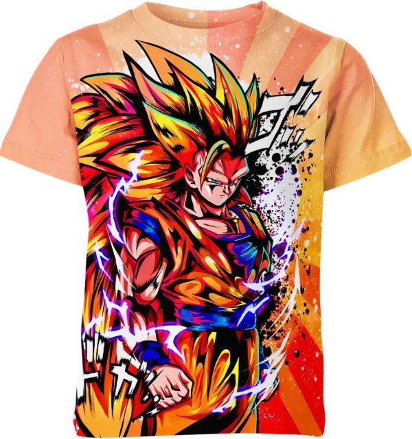 Son Goku From Dragon Ball Z Shirt Jezsport.com