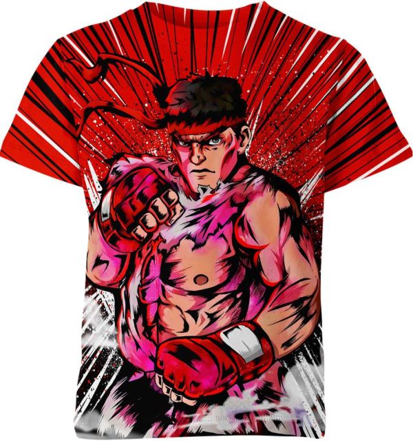 Ryu From Street Fighter Shirt Jezsport.com