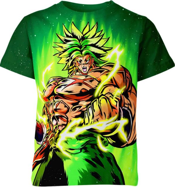 Broly From Dragon Ball Z Shirt Jezsport.com