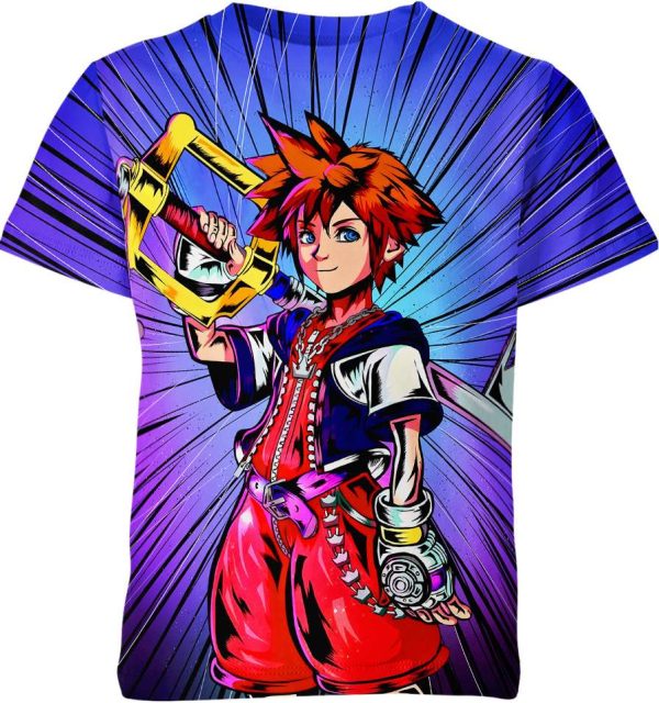 Sora From Kingdom Hearts Shirt Jezsport.com