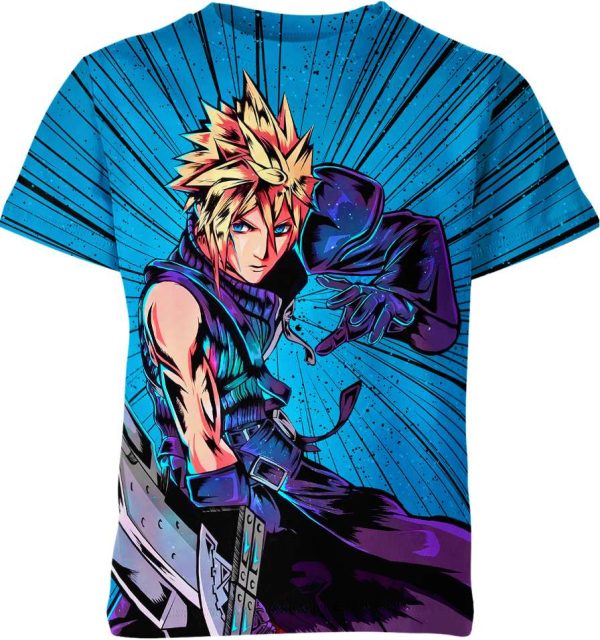 Cloud Strife From Final Fantasy Shirt Jezsport.com