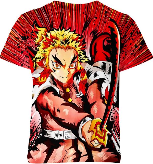 Kyojuro Rengoku From Demon Slayer Shirt Jezsport.com