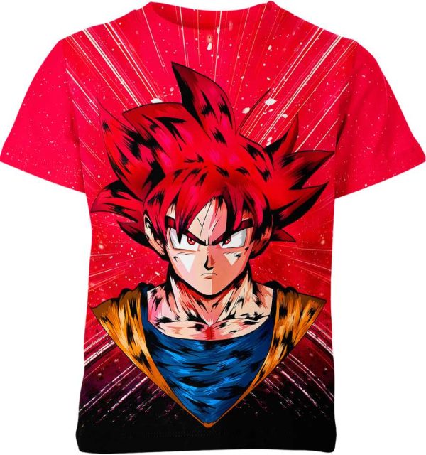 Son Goku From Dragon Ball Z Shirt Jezsport.com