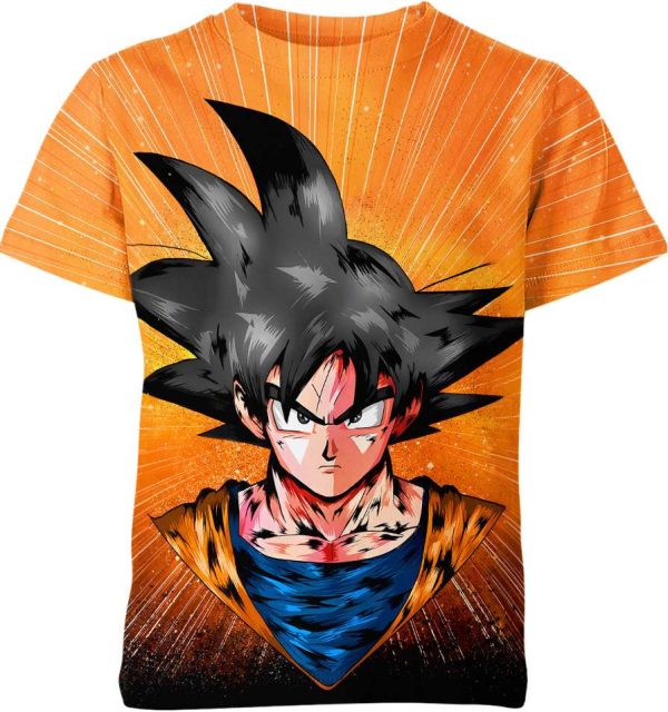 Son Goku From Dragon Ball Z Shirt Jezsport.com