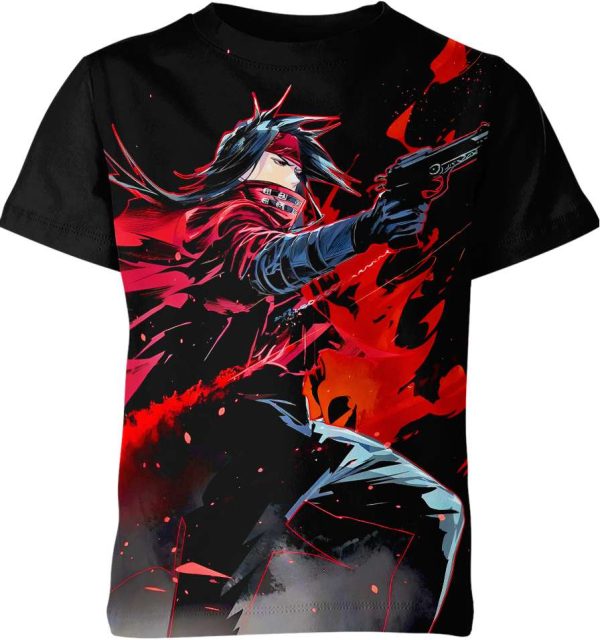 Vincent Valentine From Final Fantasy Shirt Jezsport.com