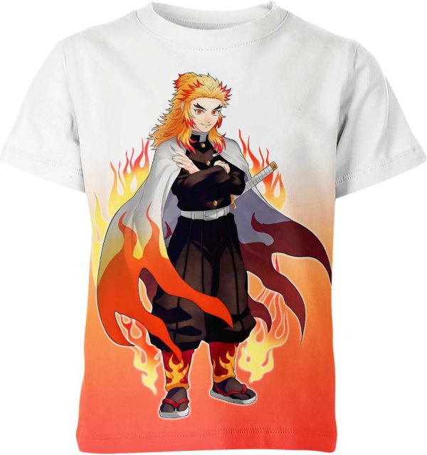 Rengoku From Demon Slayer Shirt Jezsport.com