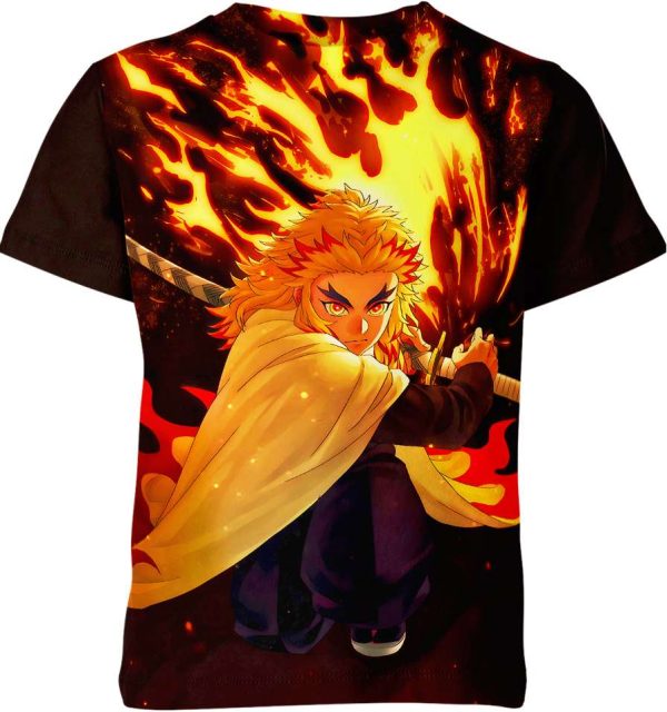 Rengoku From Demon Slayer Shirt Jezsport.com